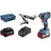 BOSCH GDR 18V-200 C + 2× GBA 18V 5.0Ah + L-BOXX 136 + nářadí Swiss Peak 0615990K9Z