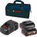 BOSCH Štartovacia sada 18V 2 x 5,0 Ah + Extra taška, 0615990J27