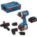 BOSCH GSR 18 V-EC FlexiClick2 set akumulátorový skrutkovač, L-BOXX, 2x5,0 Ah 06019E1104