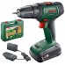 BOSCH UniversalDrill 18V Aku dvojrýchlostný vŕtací skrutkovač, 1x 1,5Ah 06039D4001