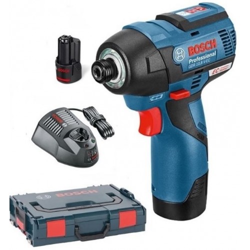 BOSCH GDR 12 V-110 Professional Rázový uťahovák AKU, 2x2,5 Ah, L-BOXX, 06019E0000 BOSCH GDR 12 V-110 Professional Rázový uťahovák AKU, 2x2,5 Ah, L-BOXX, 06019E0000