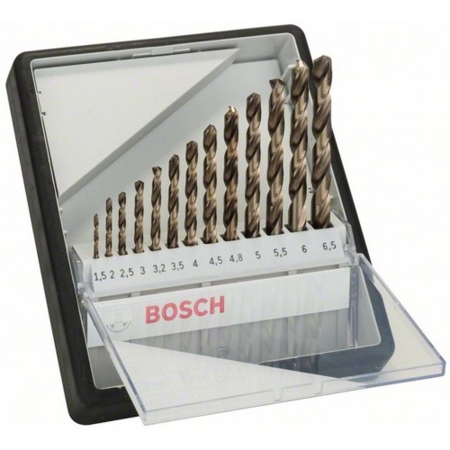 BOSCH Sada vrtákov do kovu Robust Line HSS-Co, 13-dielna, 2607019926