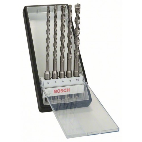 BOSCH 5-dielna súprava vrtákov do kladív Robust Line SDS-plus-7 2607019932 BOSCH 5-dielna súprava vrtákov do kladív Robust Line SDS-plus-7 2607019932
