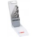 BOSCH 6-dielna sada špirálových vrtákov HSS PointTeQ, 2608577346