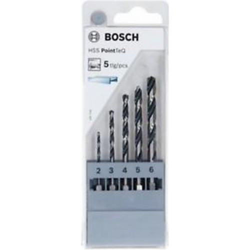 BOSCH HSS PointTeQ Hex Špirálový vrták, súprava 5 ks 2607002824