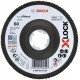 BOSCH X-LOCK Best for Metal Lamelový brúsny kotúč X571, 115x22,23mm, G60, 2608619198