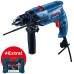 BOSCH GSB 550 PROFESSIONAL Príklepová vŕtačka + 41-dielna súprava na vŕtanie 06011A1003
