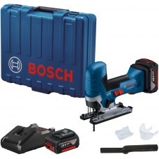 BOSCH GST 185-LI Priamočiara píla, 2x GBA 18V 4.0Ah, kufor 06015B2022