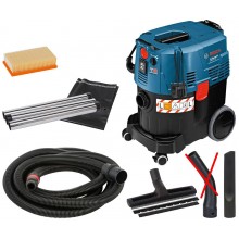 BAZÁR BOSCH GAS 35 L AFC Vysávač na suché i mokré vysávanie 06019C3200 PO SERVISE, POUŽITÉ