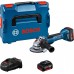 BOSCH GWS 18V-10 P Aku uhlová brúska, 2x 5,0Ah, L-BOXX 06019J4101