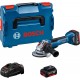 BOSCH GWS 18V-10 P Aku uhlová brúska, 2x 5,0Ah, L-BOXX 06019J4101