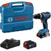 BOSCH GSB 18V-65 PROFESSIONAL Príklepová vŕtačka, 1 x 2.0 Ah, 1 x 4.0Ah, L-Case 06019N3332