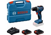 BOSCH GSR18V-52 PROFFESIONAL Aku vŕtací skrutkovač, 2x 2,0Ah, L-Case 06019S0025