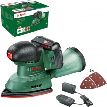 BOSCH EasySander 18V-8 Akumulátorová multibrúska, 1x2,0 Ah 06033E3002