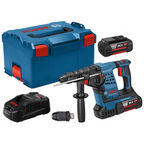 BOSCH GBH 36 VF-LI Plus Professional Akumulátorové vŕtacie kladivo 2 x 4,0 Ah, 0611907003