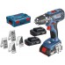 BOSCH GSR 18-2-Li Plus Professional + sada príslušenstva 0615990H27