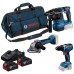 BOSCH Súprava náradia PROFESSIONAL GSB + GBH + GWS + 3× 5,0 Ah 0615A500AH