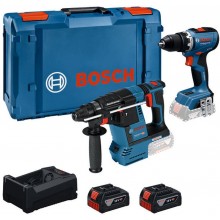 BOSCH Univerzálna sada 18V PROFESSIONAL GSR+GBH+2x5,0Ah+GAL 0615A500E4