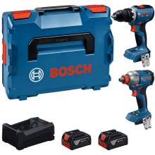 BOSCH PROFESSIONAL Súprava náradia GDX 18V-285 + GSR 18V-65 + 2× 5,0 Ah +L-BOXX 0615A500E9
