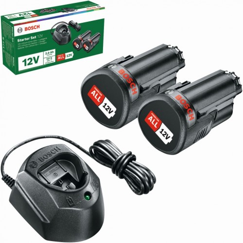 BOSCH Štartovacia sada 12 V (2 × 1,5 Ah & GAL 1210 CV) 1600A01L3E