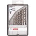 BOSCH 10-dielna súprava vrtákov do kovu HSS-G Robust Line, 135°, 1 – 10 mm 2607010535