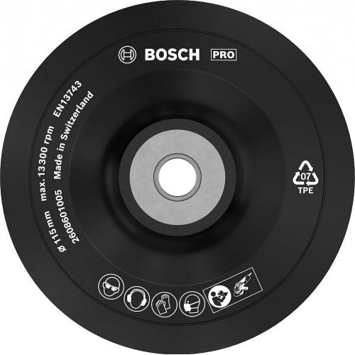 BOSCH Mäkký oporný tanier PRO Backing Pad, 115 mm, M14 2608601005