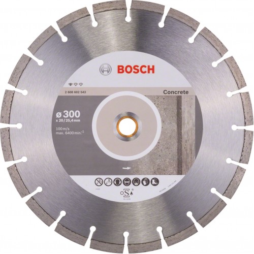BOSCH Standard for Concrete Diamantový rezací kotúč 300x20mm 2608602543