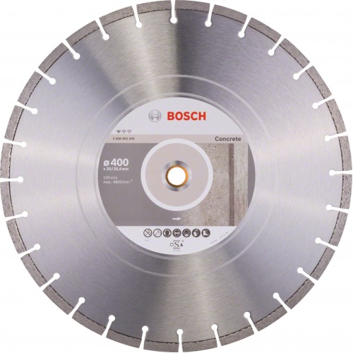 BOSCH Standard for Concrete Diamantový rezací kotúč 400x20mm 2608602545