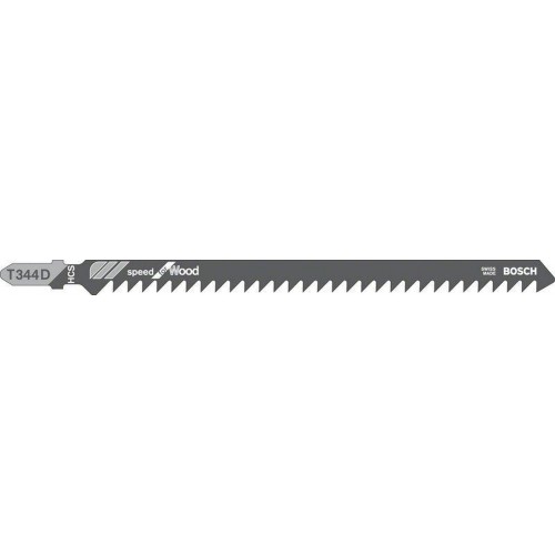 BOSCH Pílový plátok do priamočiarej píly T 344 D Speed for Wood 2608633A34