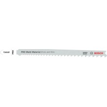 BOSCH List do priamočiarej píly PRO Multi Material thick and thin T345XF, 132 mm, 100 ks