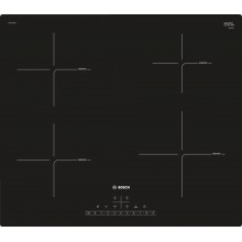 Bosch Séria 6 Indukčná varná doska 60 cm čierna, inštalácia na pracovnú dosku PUE611FB1E