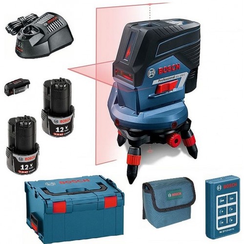 BOSCH GCL 2-50 C krížový laser + RM3 + 2 x GBA 12V 2,0Ah + USB adaptér 0.615.994.0K7 BOSCH GCL 2-50 C krížový laser + RM3 + 2 x GBA 12V 2,0Ah + USB adaptér 0.615.994.0K7