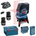 BOSCH GCL 2-50 C krížový laser + RM3 + 2 x GBA 12V 2,0Ah + USB adaptér 0.615.994.0K7