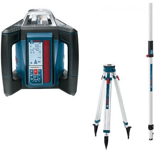 BOSCH GRL 500 HV set rotačný laser + meracie lata GR 240 + statív GRL 500 HV 06159940EF