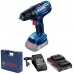 BOSCH GSR 180-LI PROFESSIONAL Akumulátorový vŕtací skrutkovač, 18V, 2x 2.0Ah 06019F8109