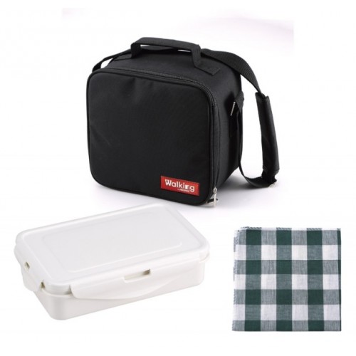 BERGNER Desiatový box v taške BG-3652