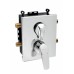 NOVASERVIS METALIA 56 Podomietková batéria s boxom chróm, 2 vývody BOX56052R, 0