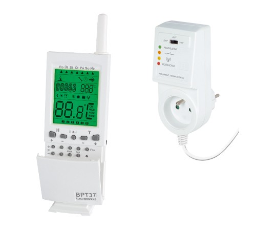 ELEKTROBOCK Bezdrôtový inteligentný termostat (predtým BPT37) BT37