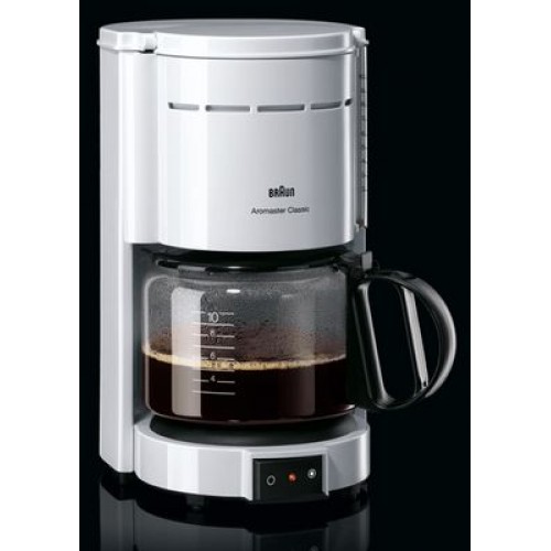 BRAUN Kávovar CaféHouse Pure Aróma KF520, biela 41001375 