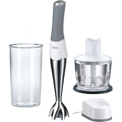 BRAUN Bezdrôtový tyčový mixér Multiquick 9 MQ930cm, biela/nerez 41001255 BRAUN Bezdrôtový tyčový mixér Multiquick 9 MQ930cm, biela/nerez 41001255