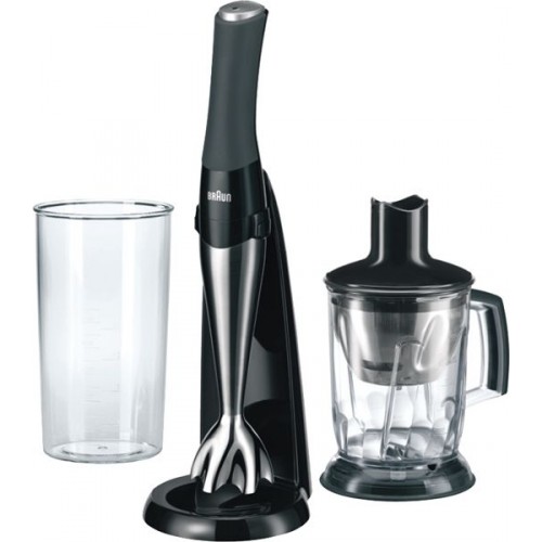 BRAUN Bezdrôtový tyčový mixér Multiquick 9 MQ940cc, čierna/nerez 41001253
