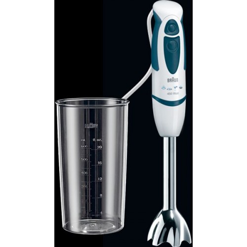 BRAUN Tyčový mixér Multiquick 3 MR 300 Curry, modrá/biela 41001383