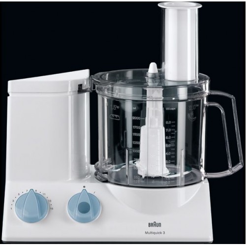 BRAUN Kuchynský robot Multiquick 3 K600, biela/modrá 40000094 BRAUN Kuchynský robot Multiquick 3 K600, biela/modrá 40000094