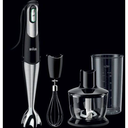 BRAUN Ponorný mixér Multiquick 7 MQ 735 Sauce, čierna/nerez 41001249