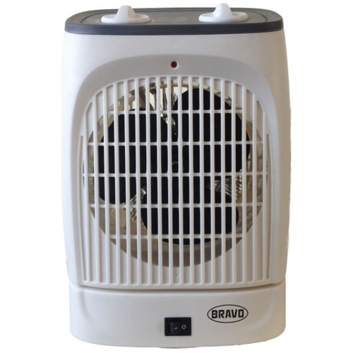 BRAVO B-4623 teplovzdušný ventilátor s osciláciou šedý 19663000