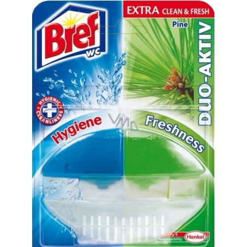 Bref Duo-Activ WC EXTRA Clean & Fresh Borovica 60ml 