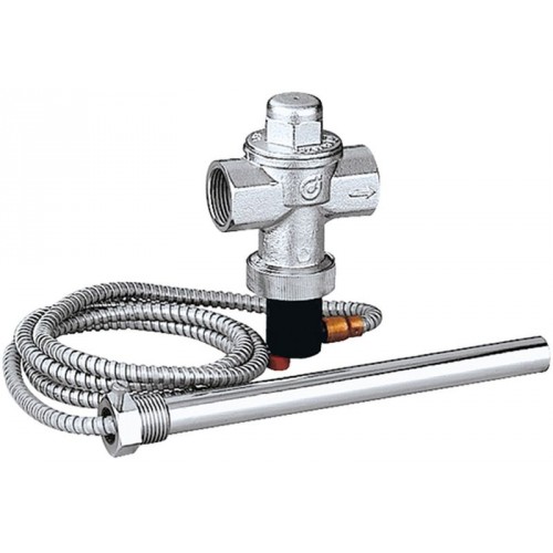 Caleffi Teplotný pretlakový ventil s dvojitým čidlom 3/4", pre kotly 543513