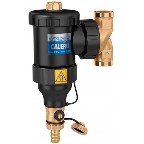 CALEFFI odkalovač nečistôt CA5453 s vyp. a magnetom pre železné nečistoty 3/4 "5654534