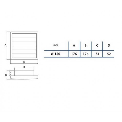 CATA Mriežka spádová B-15 01930300