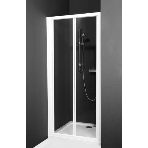Roltechnik sprchové dvere CDZ2 800/1850 biela / chinchilla